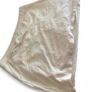 Belle by Kim Gravel beige mini skort in size XL